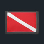 Diver Down Flag Wallet<br><div class="desc">Diver Down Flag Wallet</div>