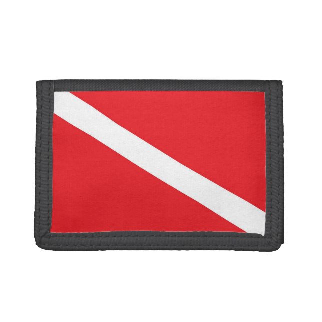 Diver Down Flag Wallet (Front)