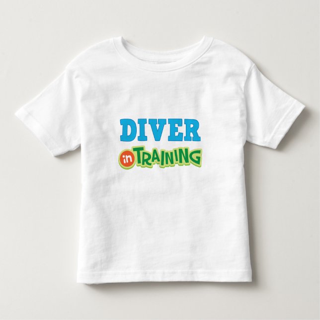 Diver In Training (Future) Toddler T-shirt (Front)