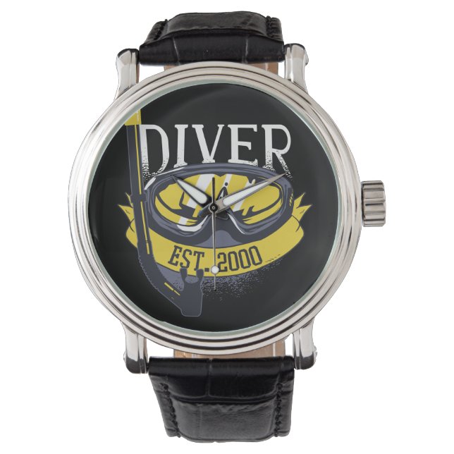 Diver Life Scuba Diving Watch (Front)