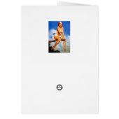 Diver Pin Up Cards (Back)