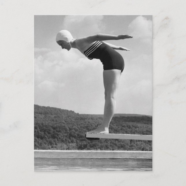 Diver Postcard (Front)