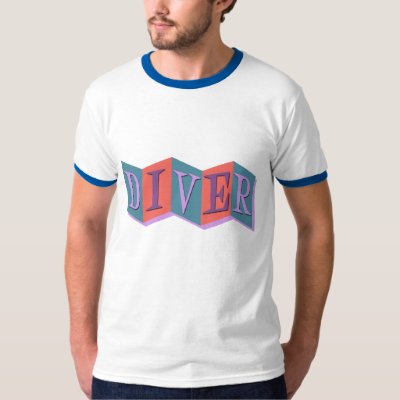 Diver (retro sign) T-Shirt