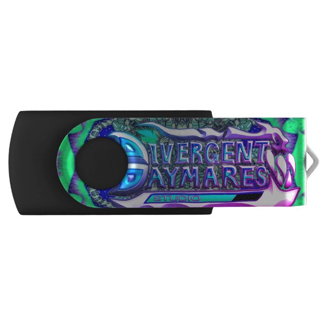 Divergent Daymares USB Swivel Flash Drive (Front)