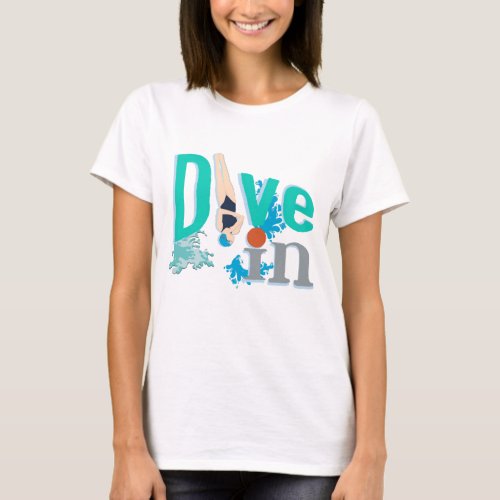 Divers Novelty Design T_Shirt