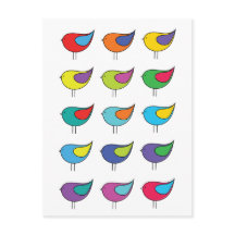 Diverse Birds Postcard