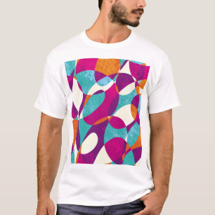 Diverse colors, vintage pattern collection. T-Shirt