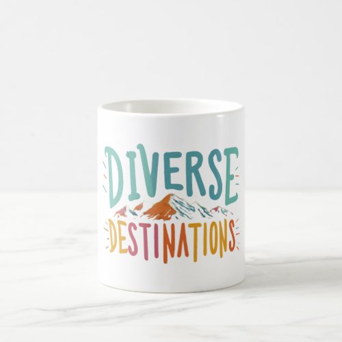 Diverse Destinations Coffee Mug