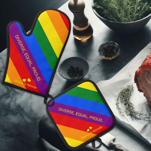 Oven Mitt & Pot Holder Set