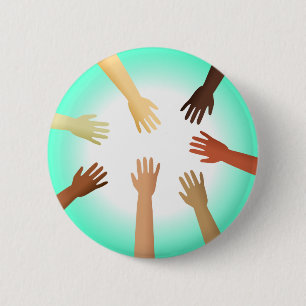 Diverse Hands Button
