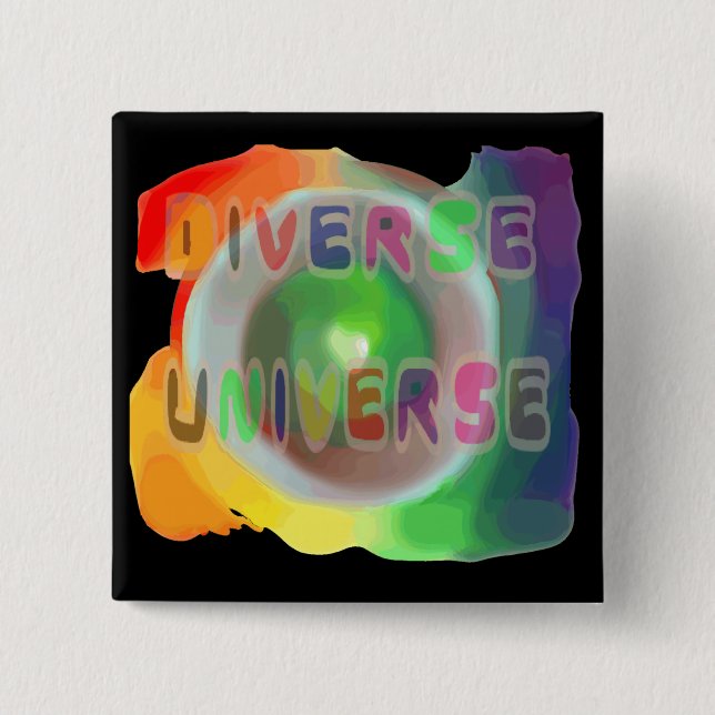 Diverse Universe Button (Front)