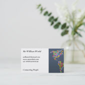 Diverse World Business Card (Standing Front)