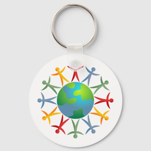 Diverse World Keychain (Front)