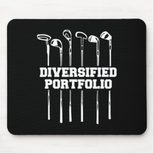Diversified Portfolio Golf Mouse Pad