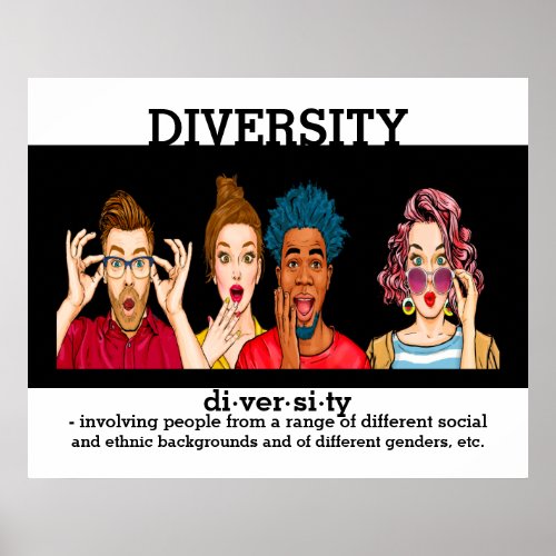 DIVERSITY 2 _ Vocabulary  Poster