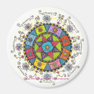 Diversity - 3" Rd. Magnet (white)
