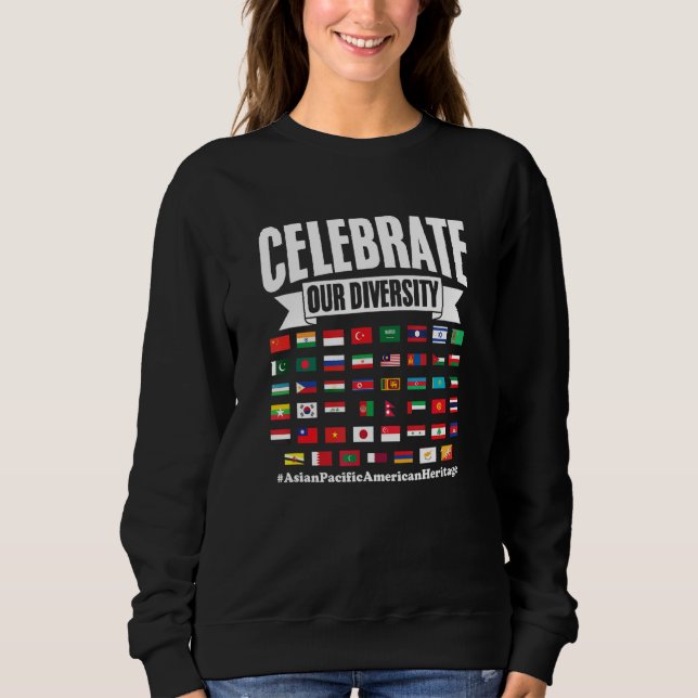 Diversity Asian American Pacific Islander Heritage Sweatshirt (Front)
