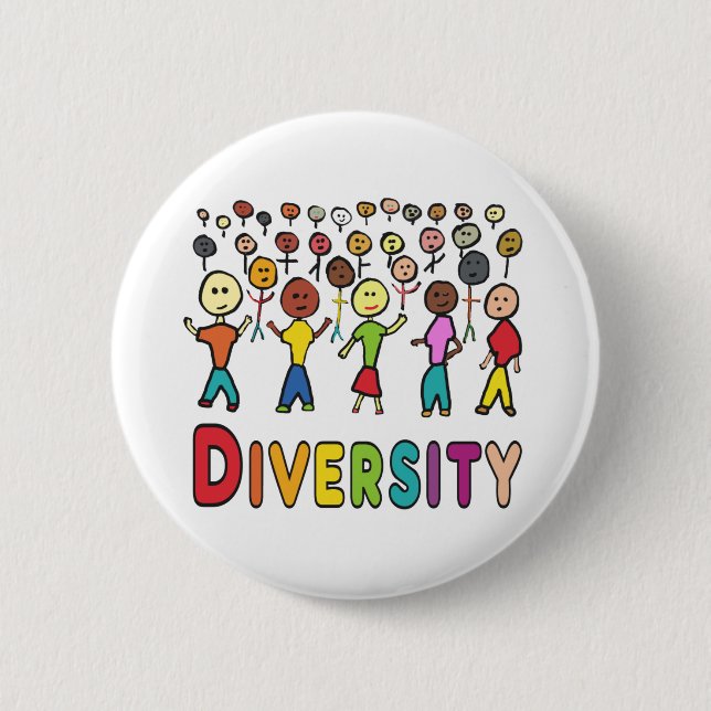 Diversity Button (Front)