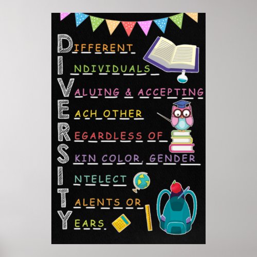 Diversity Classroom Poster