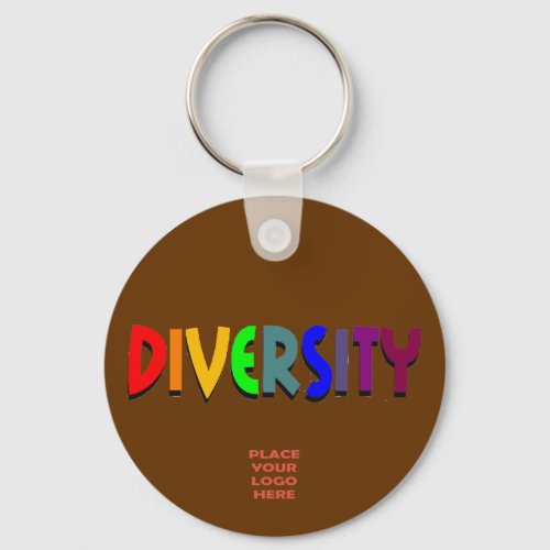 Diversity Custom Chocolate Keychain