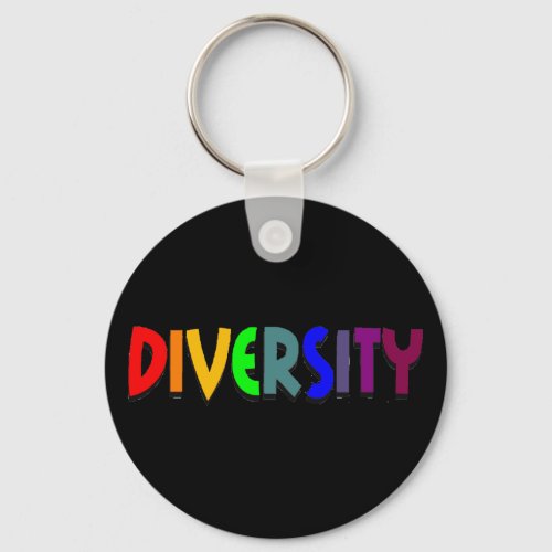 Diversity Custom Keychain