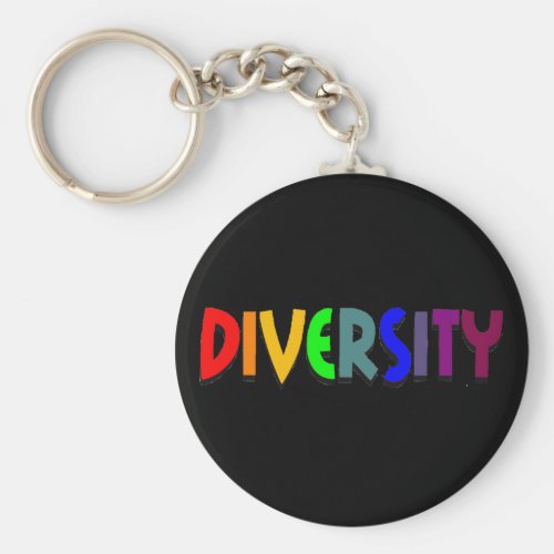 Diversity Custom Keychain