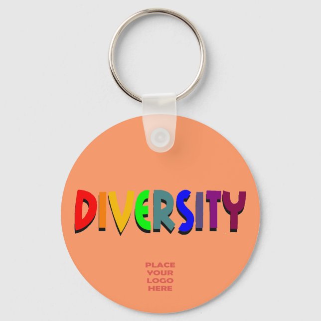 Diversity Custom Melon Keychain (Front)