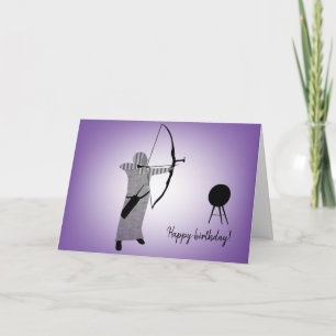 Diversity Designs Muslim Girl Archer Card