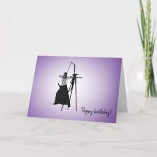 Diversity Designs Muslim Girl Blind Archer Card