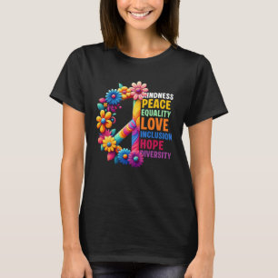 Diversity Equality Love Peace Human Rights Social T-Shirt