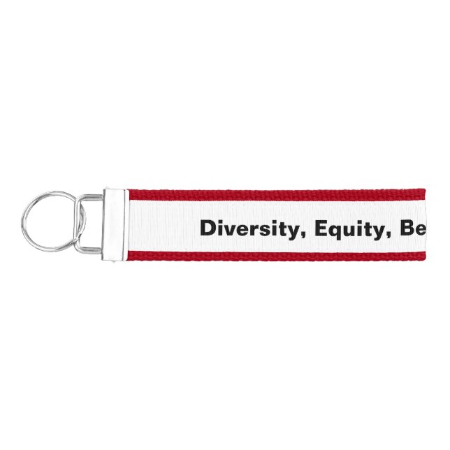 Diversity, Equity, Belonging keychain (Keys on Left)