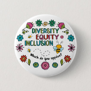 Diversity Equity Inclusion Button