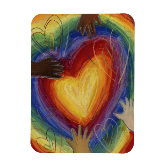 Diversity, Equity, & Inclusion (DEI) Fridge Magnet (Vertical)