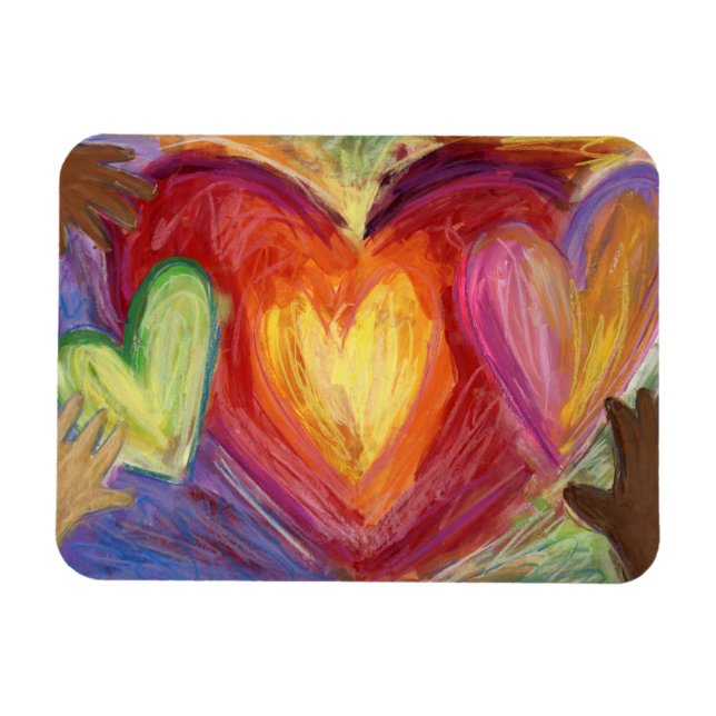 Diversity, Equity, & Inclusion (DEI) Fridge Magnet (Horizontal)