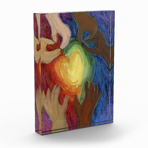 Diversity, Equity, Inclusion DEI Paperweight Award