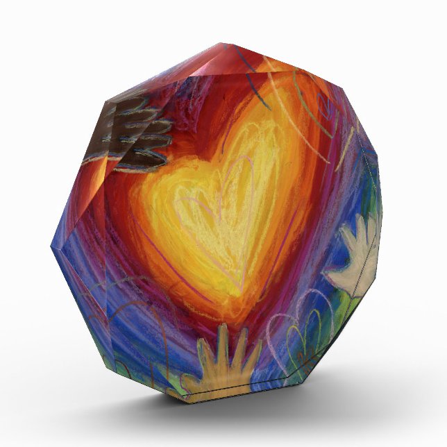 Diversity, Equity, Inclusion DEI Paperweight Award (Left)