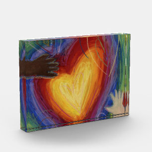 Diversity, Equity, Inclusion DEI Paperweight Award