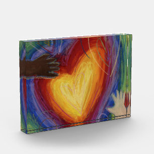 Diversity, Equity, Inclusion DEI Paperweight Award