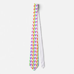 Diversity Equity Inclusion with peace dove i Neck Tie