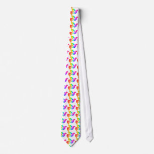 Diversity Equity Inclusion with peace dove i Neck Tie