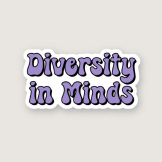 Diversity in Minds Purple Neurosidiversity Sticker