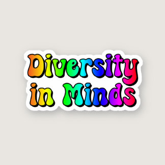 Diversity in Minds Rainbow Neurosidiversity Sticker
