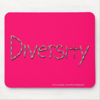 Diversity in Words Mousepad
