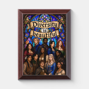 Diversity is beautiful wall art Plaque