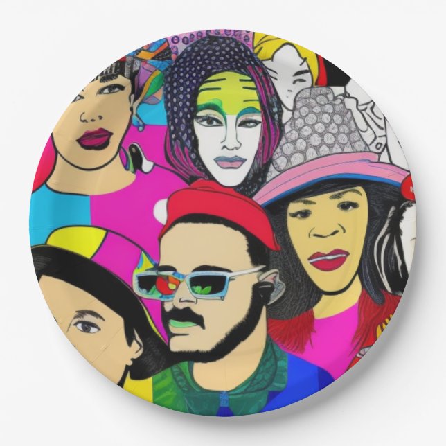 Diversity is Fun Paper Plates (Front)