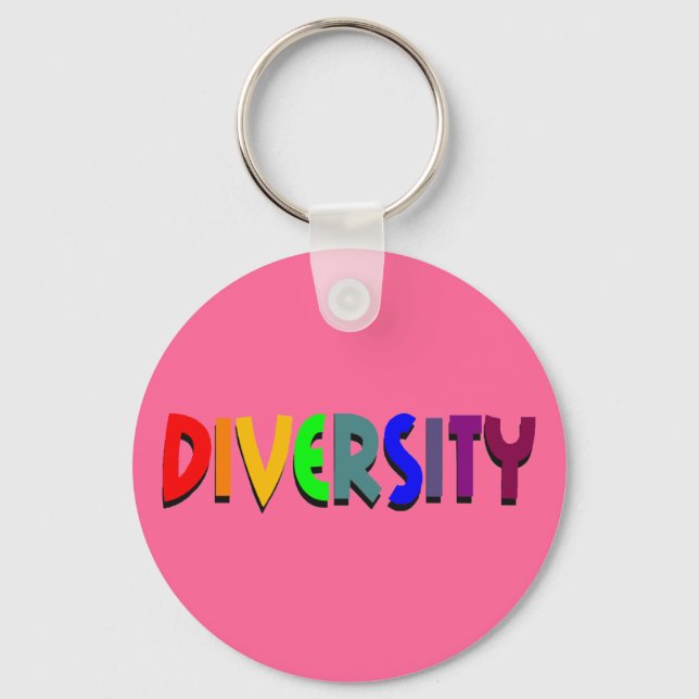 Diversity Keychain (Front)
