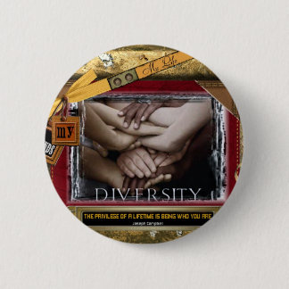 Diversity Pinback Button