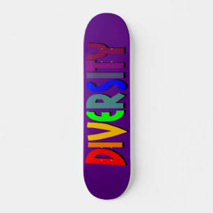Diversity (Purple) Skateboard Deck