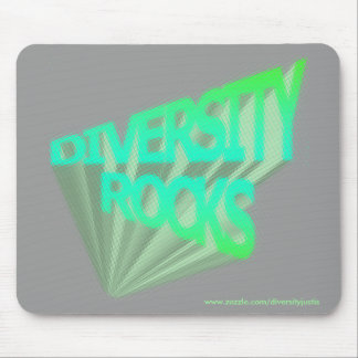Diversity Rocks (Iced Neon) Mousepad