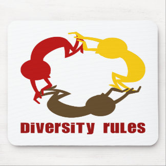Diversity Rules Mousepad